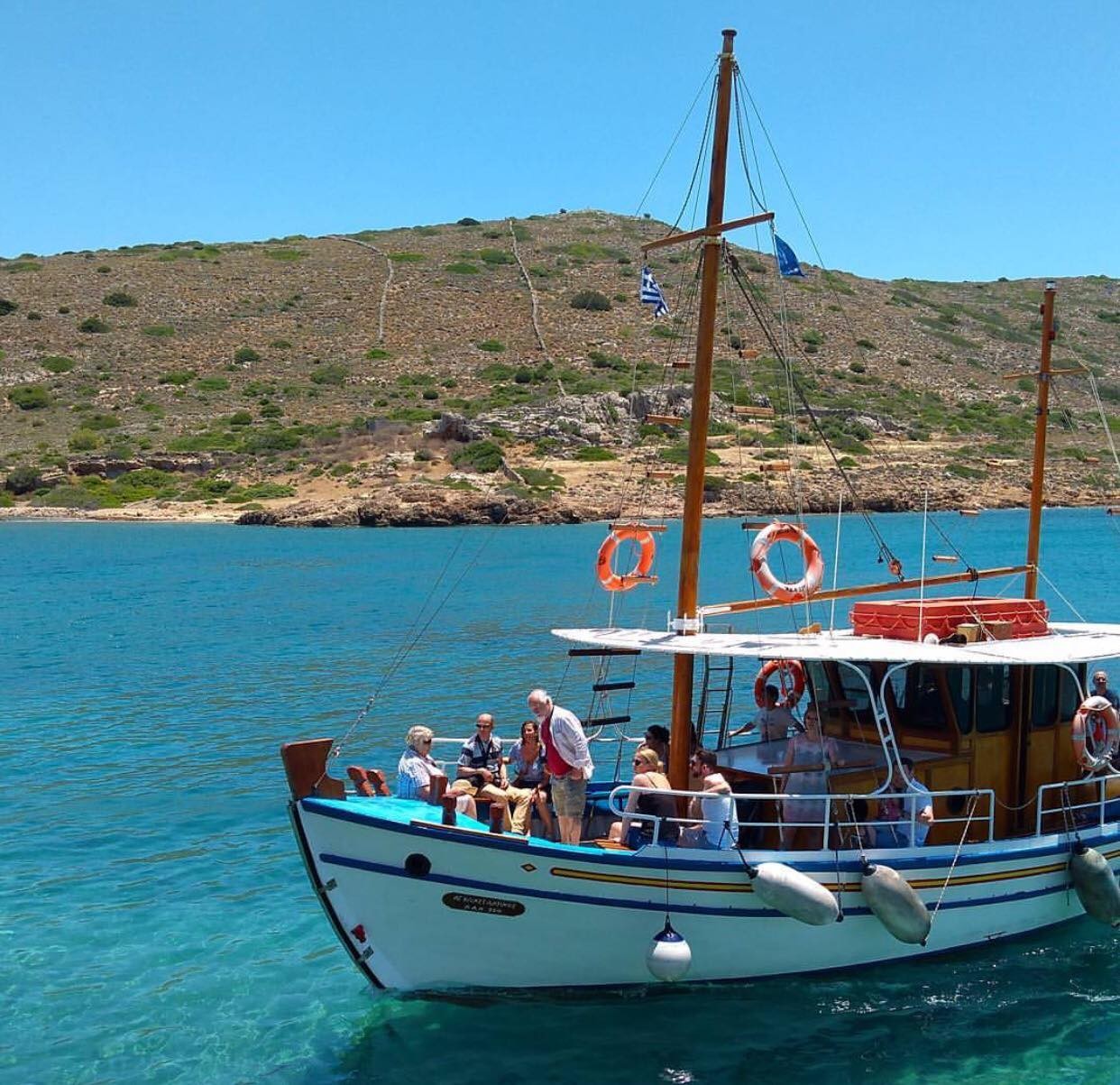 trip crete boat